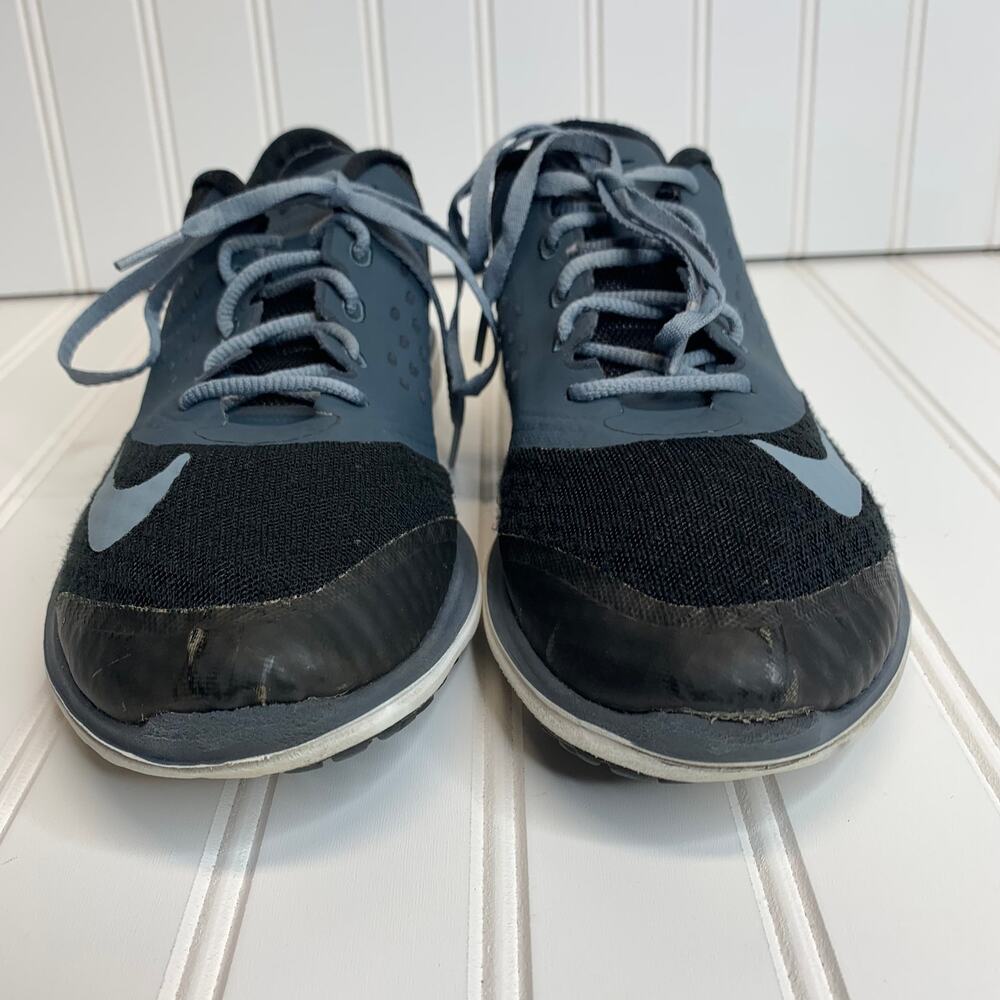 Nike women's FS Lite Run 2 684667-001 Black Gray Sz 8 - Picture 4 of 8